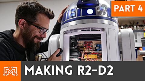 Making R2-D2 Part 4 // Electronics & Remote Control