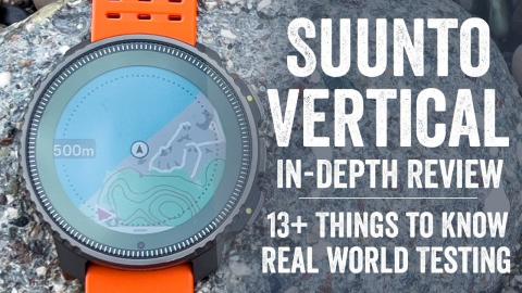 Suunto Vertical In-Depth Review: Maps, Solar, WiFi and More!