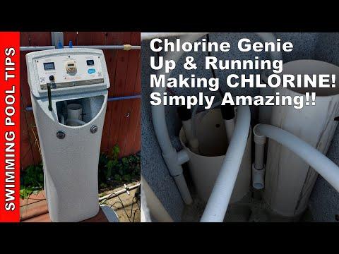 Chlorine Genie Up and Running and Making Chlorine - Amazing!