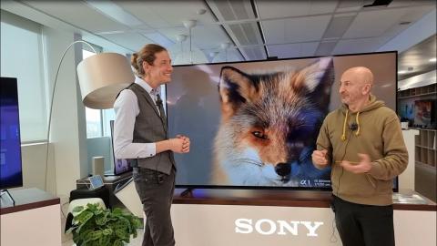 SONY : PREMIERES Images du TV QD-OLED et Présentation Gammes TV / Audio 2022