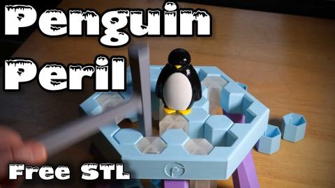 Penguin Peril - 3D Printable Game