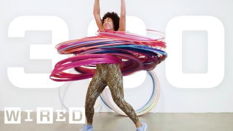Why It's Almost Impossible to Spin 300 Hula Hoops At Once | WIRED