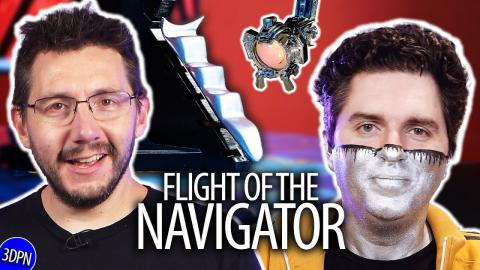 3D Printing for Captain Disillusion VFXcool! Flight of the Navigator!