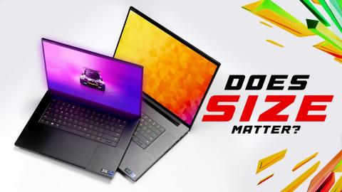 Does Laptop Size Matter - Razer Blade 16 vs Blade 18