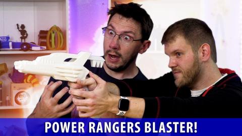 We 3D Printed the Power Rangers Blaster!