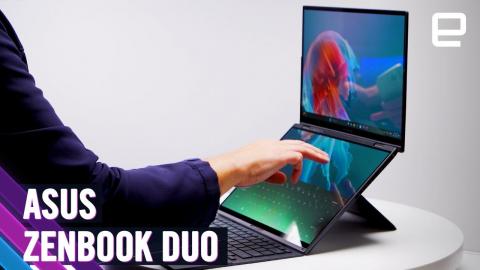 Asus Zenbook Duo hands-on at CES 2024