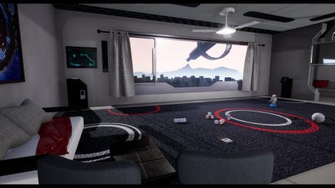 Speed Modeling | Sci Fi Panoramic Room | Autodesk Maya