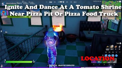 Ignite And Dance At A Tomato Shrine Near Pizza Pit Or Pizza Food Truck - LOCATION