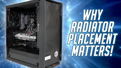 Cyberpower's £2100 Prebuilt PC - Why Radiator Placement Matters!