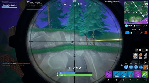 Fortnite Snipe - Watch those Ziplines!