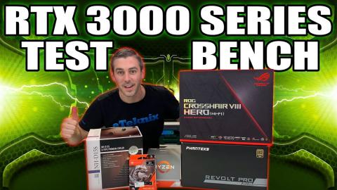The RTX 3000 Test Bench Is HERE!