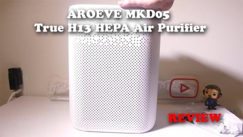AROEVE MKD05 True H13 HEPA Air Purifier REVIEW