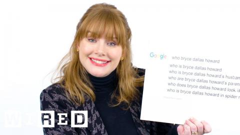 Bryce Dallas Howard Answers the Web's Most Searched Questions | WIRED