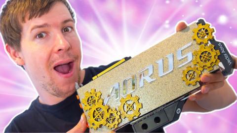 Crazy GPU Backplate Design - Aorus PC Build Part 5