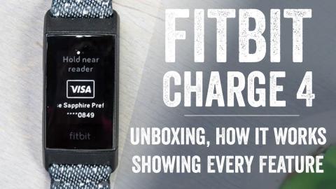 Fitbit Charge 4: Unboxing & Massive User Interface Walk-Through