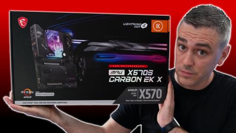 The Wait Is OVER! - The MSI MPG X570S Carbon EK X Is HERE!