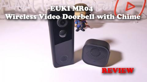 EUKI MR04 Wireless Video Doorbell with Chime REVIEW