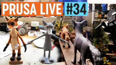 3D printed movie puppets, New Prusa Merch, Contest winners, PrusaSlicer 2.4 beta - PRUSA LIVE #34