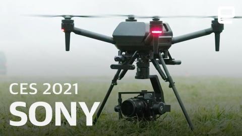 Sony at CES 2021 recap: Drones, professional displays and TVs.