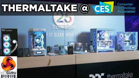 CES 2024: Thermaltake go Hydrangea Blue