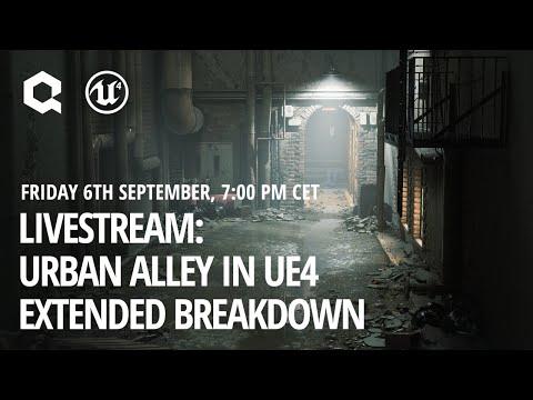 Urban Alley in UE4 - Extended Breakdown