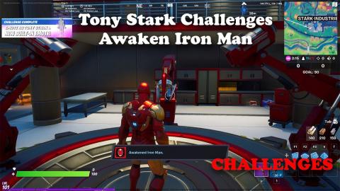 Fortnite - Tony Stark Awakening Challenges - UNLOCK Iron Man