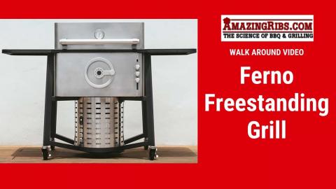 Ferno Freestanding Grill Review - Part 1 AmazingRibs.com Walk Around Video