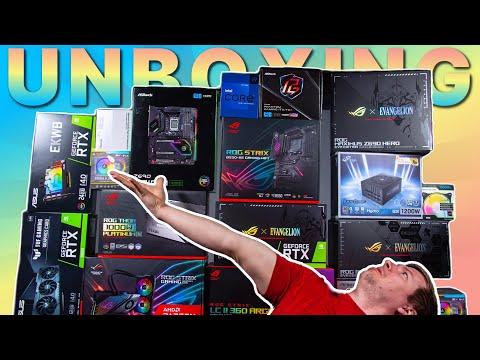 MASSIVE Unboxing for our NEW Gaming Setups! #3