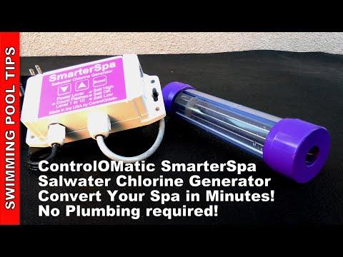SmarterSpa Saltwater System - Convert Your Spa to Salt without Any Replumbing in Minutes!