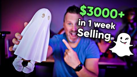 I made over $3000 in 1 week selling Ghosts