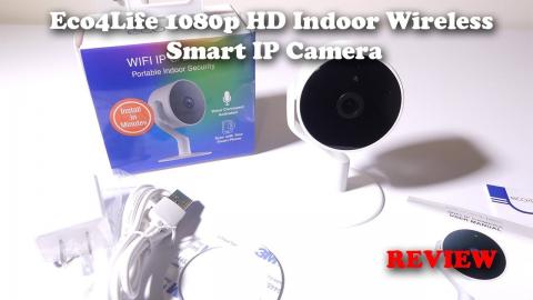 Eco4Life 1080p HD Indoor Wireless Smart IP Camera for 39 Bucks!