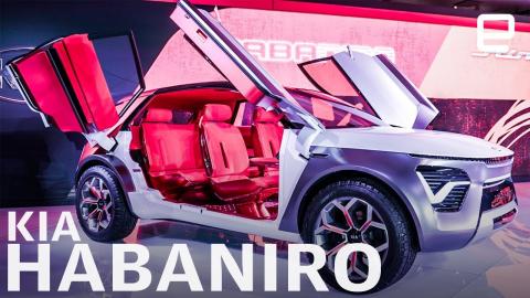 Kia Habaniro concept at NY Auto Show 2019: One spicy EV