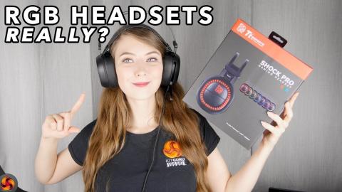 Tt eSPORTS Shock Pro RGB Gaming Headset Review - Yes, MORE RGB!