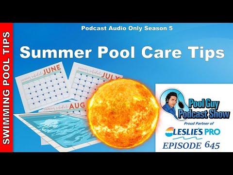 Summer Pool Care Tips