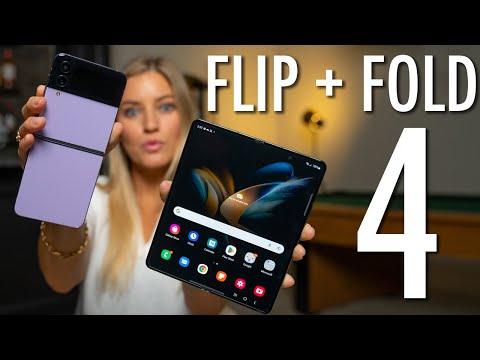 *NEW* Samsung Z Flip 4 and Z Fold 4!
