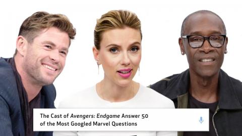 Avengers: Endgame Cast Answer 50 of the Most Googled Marvel Questions | WIRED