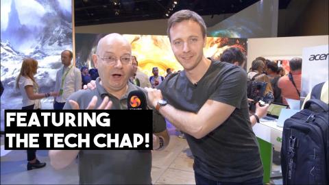 INTEL at ACER IFA with TOM THE TECH CHAP - Special Guest