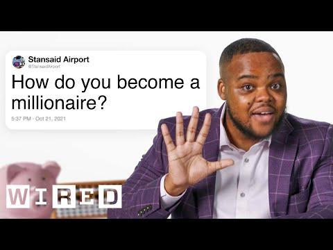 Financial Advisor Answers Money Questions From Twitter ????| Tech Support | WIRED