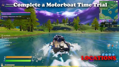Fortnite - Complete a Motorboat Time Trial - LOCATIONS