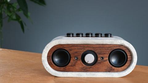 DIY Concrete Bluetooth Speaker (guide + instrucitons to build)
