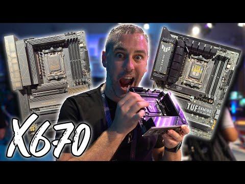 ASUS X670 Boards - Exclusive Hands On!