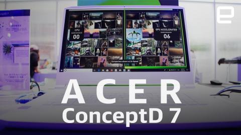Acer ConceptD 7 Hands-On at Computex 2019