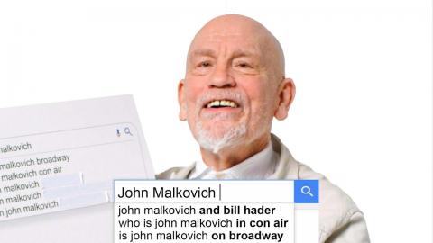 John Malkovich Answers the Web's Most Searched Questions | WIRED