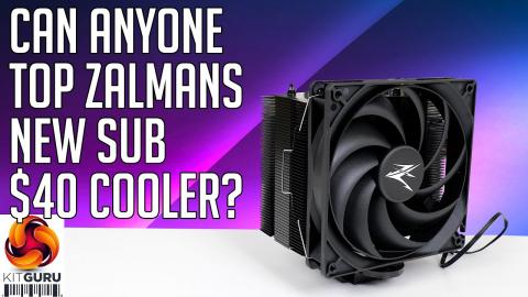 Zalman CNPS10X Performa Black CPU Cooler Review