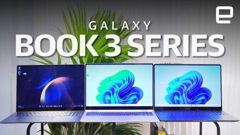 Samsung Galaxy Book 3 series first look