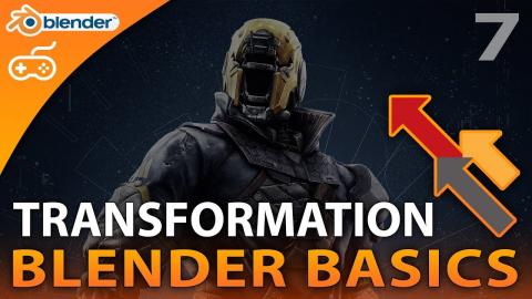 Using Transformation - #7 Blender Beginner Modelling Tutorial Series