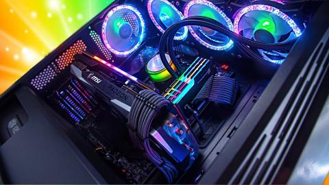 The ALL RGB Custom Gaming PC Build!