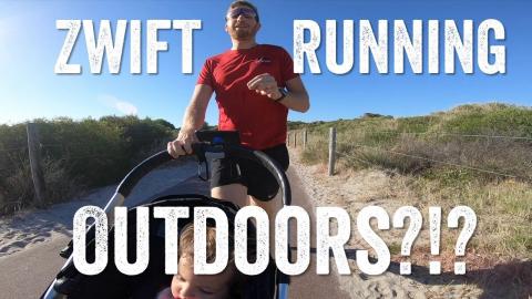 Zwift Running...OUTSIDE?!?!