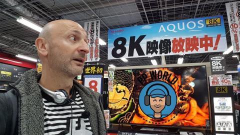 1 million de Yens le Téléviseur 8K à Tokyo ! (Vlog)