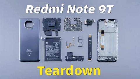What's inside? Redmi Note 9T Unboxing & Teardown